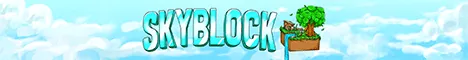Banner de Skyblock